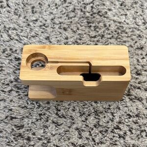 Bamboo Charging Station Dock